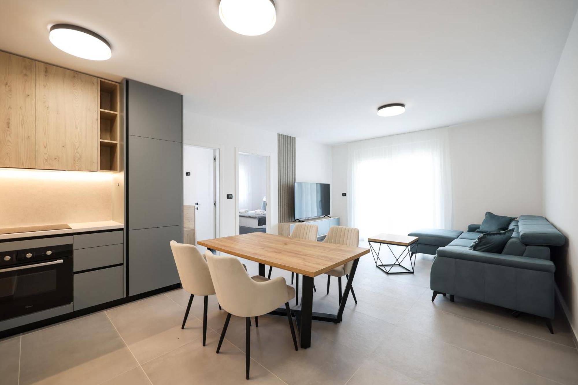 Deluxe Apartments Privlaka On The Sand ภายนอก รูปภาพ