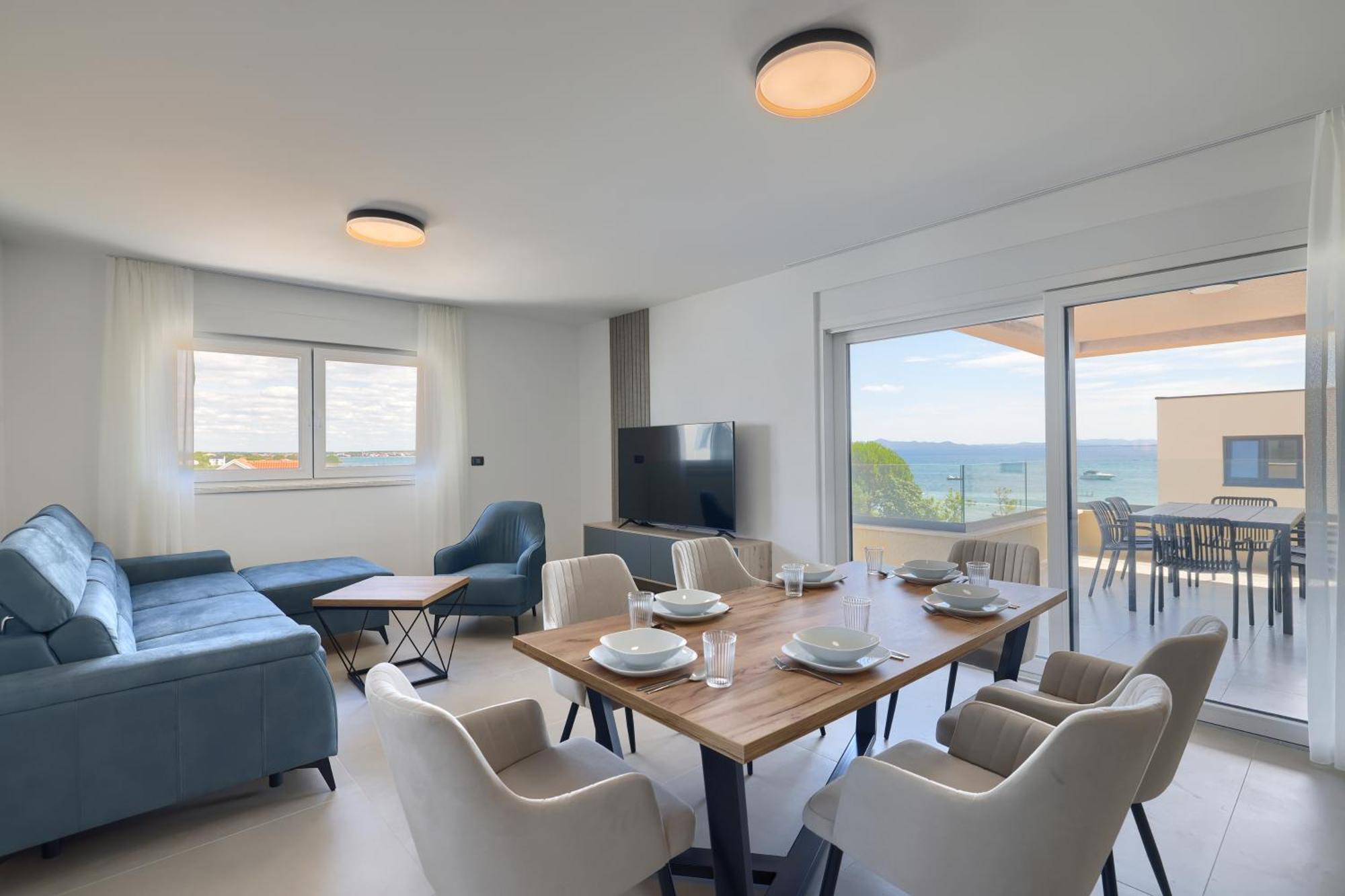 Deluxe Apartments Privlaka On The Sand ห้อง รูปภาพ